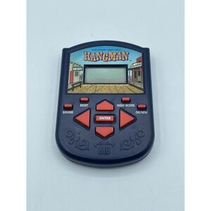 Milton Bradley MB Hangman Electronic 2002 Handheld Game Tested And Working